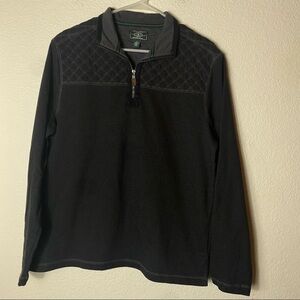 G.H. & Co. Vintage Men's 1/4 Zip Outdoor Hiking Trail Pullover Size:M